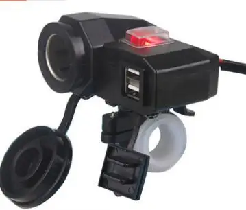 Автомобильное зарядное устройство с двумя USB портами 12 24 В| |