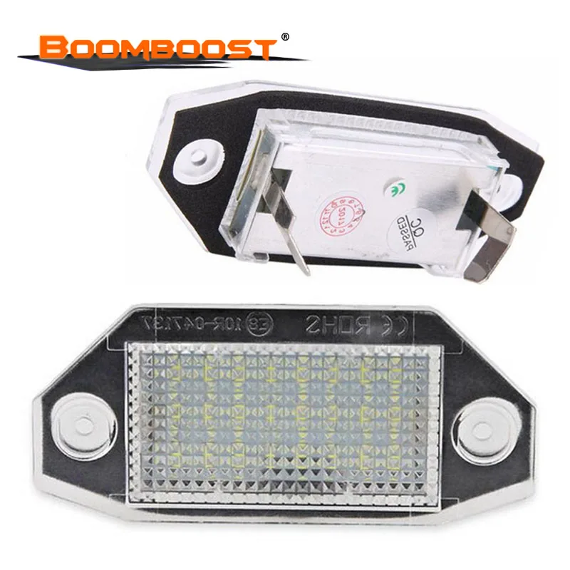 2 шт. 24 SMD LED 12 В для Ford Mondeo MK3 2000 2007 номерной знак лампа белый номер Высокая мощность