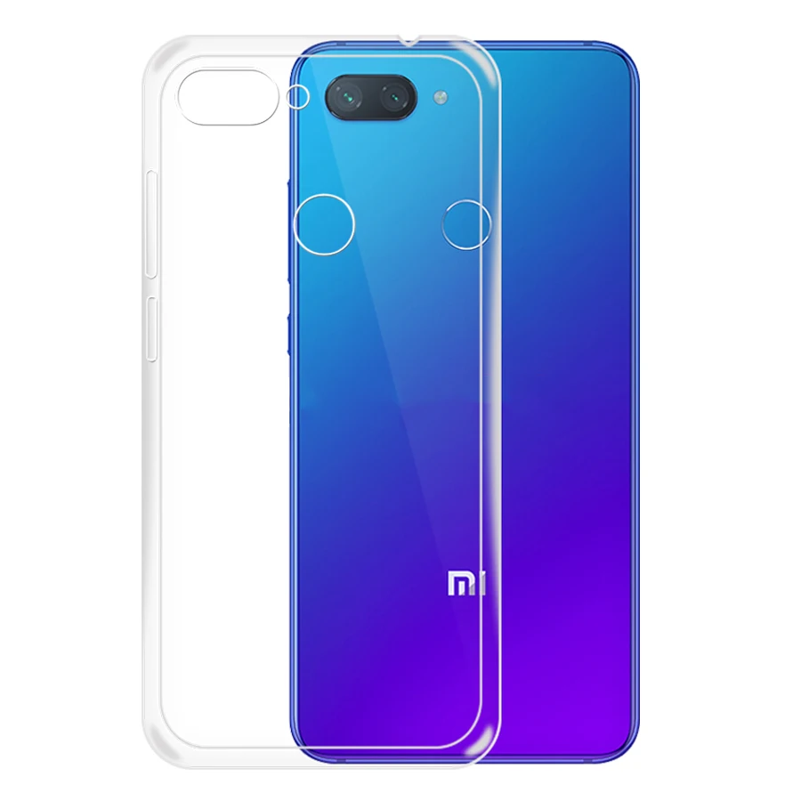 Altroplas Transparent Silicone Case For Xiaomi Mi 8 SE/8 Lite Mobile Phone Nature Liquid Rubber Soft Shockproof Smartphone Cover |