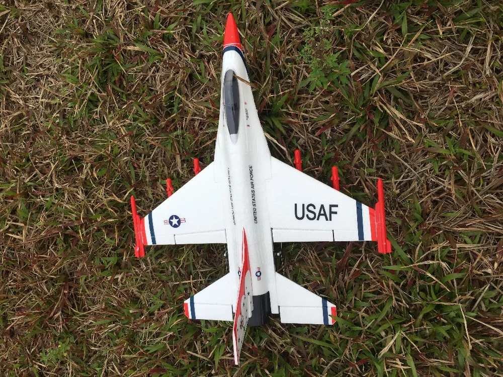 RC EDF реактивный самолет F16 50 мм