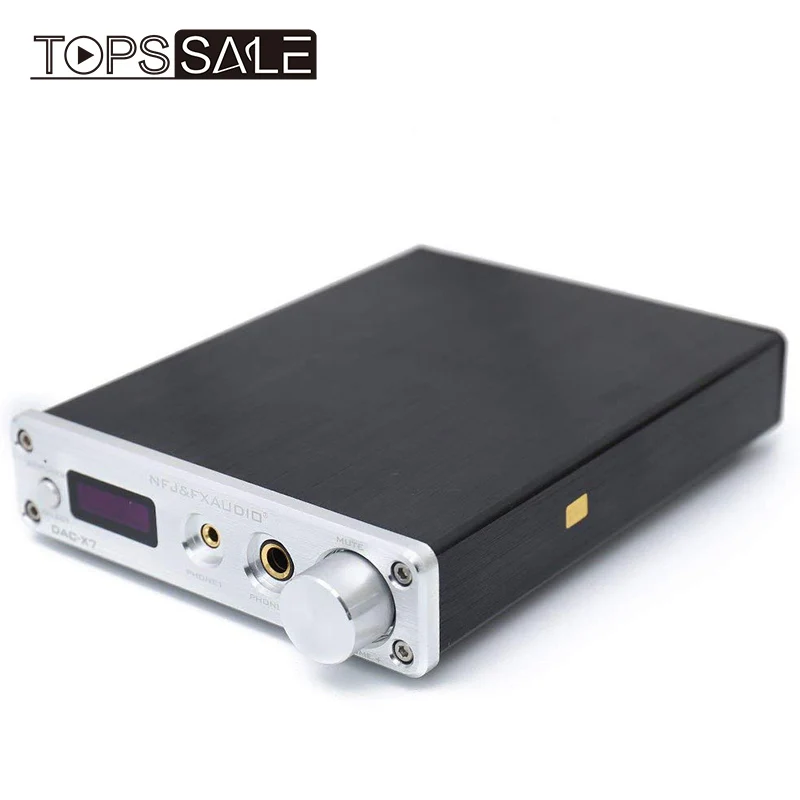 FX Audio DAC-X7 OPA2604 + TPA6120 DSD256 24 бит/192 кГц HiFi декодер USB усилитель для наушников |