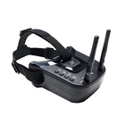 Двойная антенна 5,8G 40CH Mini FPV Goggles 3 дюйма 480X320 дисплей Встроенный аккумулятор 3,7 в 1200 мА  ч для радиоуправляемого гоночного дрона