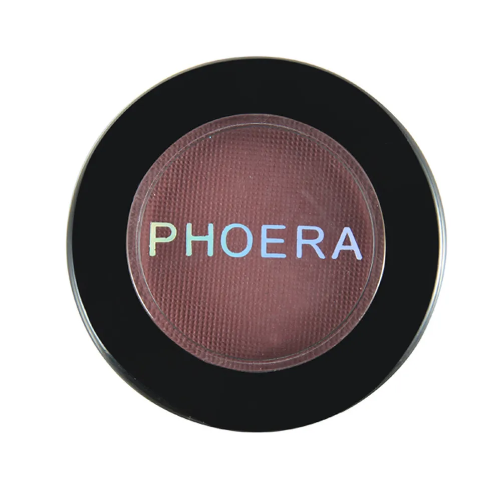 Новинка, женские косметические матовые тени для век PHOERA, крем, тени для век, макияж, модная для макияжа,, Красные Тени для век, матовые тени для век
