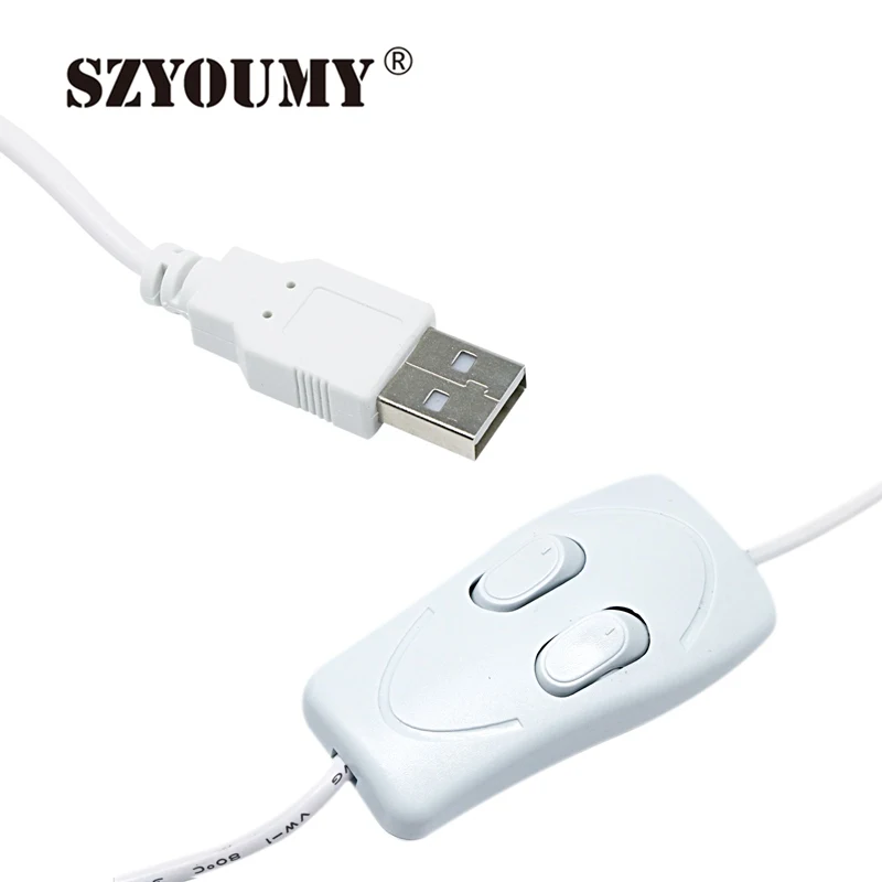 SZYOUMY USB 10 Вт 48 светодиодов SMD светильник Панель освещения 5 в постоянного тока