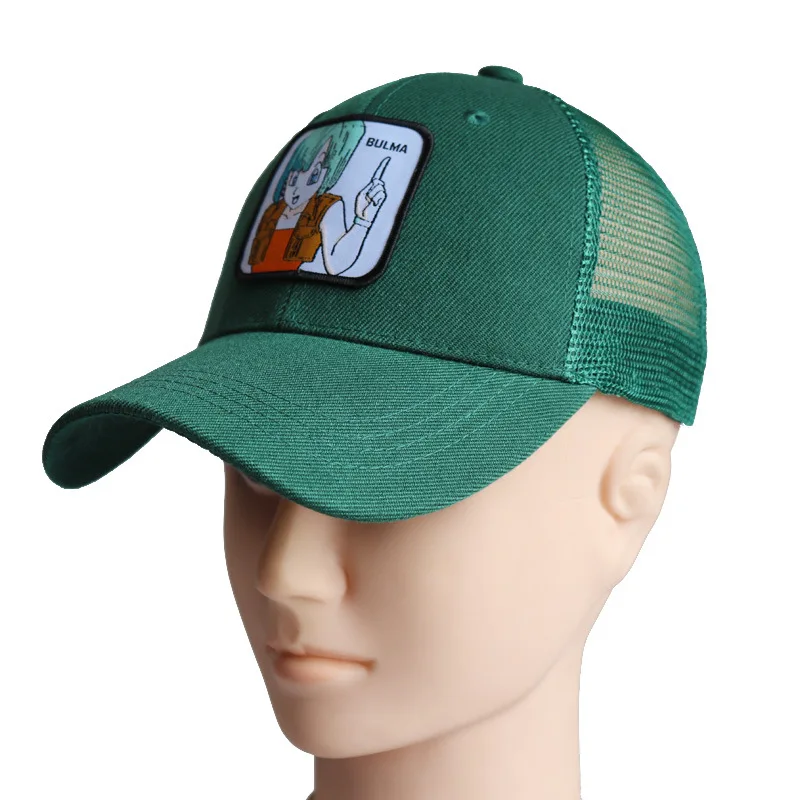COLOR 16 Новая брендовая бейсбольная кепка Goku Dragon Ball Snapback, Высококачественная хлопковая кепка для мужчин и женщин в стиле хип-хоп, шляпа для папы, сетчатая Кепка, Прямая поставка - Цвет: COLOR 16