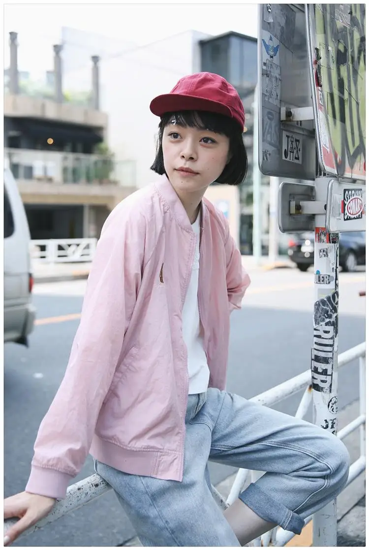 Женское тонкое пальто бейсбольные куртки женская модная повседневная
