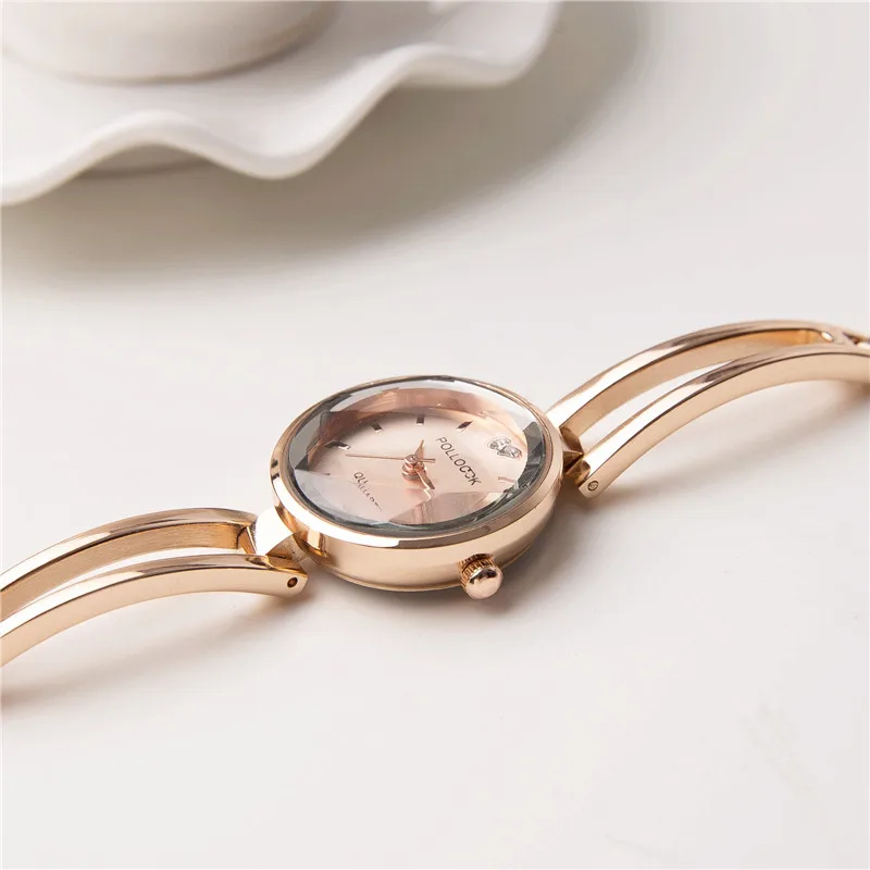 2018 новые модные брендовые женские часы с браслетом из розового золота роскошные