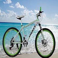 White Green 26 Inch Высокоуглеродистая сталь Materia горный велосипед с 21 скоростью и 26 дюймов двойной дисковый тормоз изменение скорости - Цвет: White Green 26 Inch