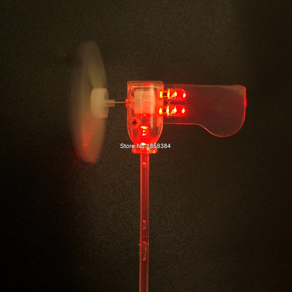 Сверхмаленькая ветряная турбина светодиодная мельница для исследования энергии