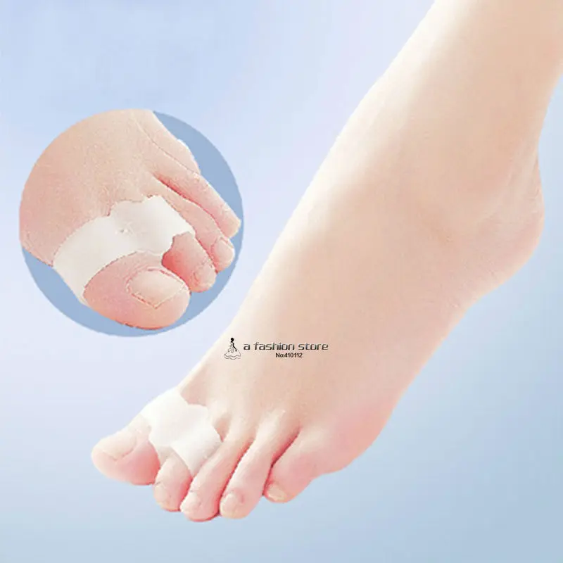 1 пара силиконовый разделитель большого пальца ноги при вальгусной деформации |