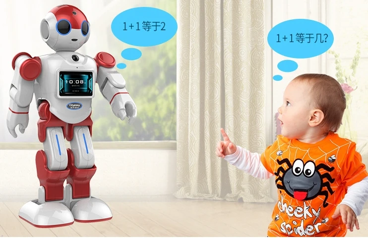 Домашний интерактивный гуманоидный робот образовательный с SDK и мобильным