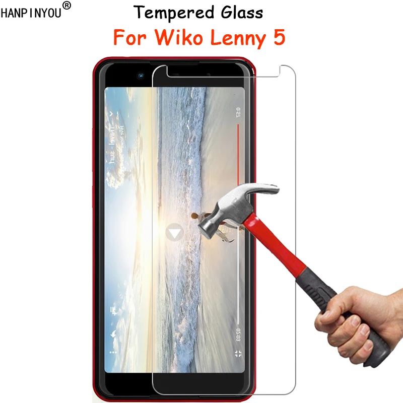 Прозрачное закаленное стекло для Wiko Lenny 5 Lenny5 7 дюйма ультратонкая