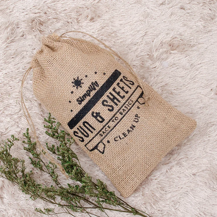 Jewelry Bags Jute Drawstring Bag Bead Packaging Gift PouchesADS | &amp Display