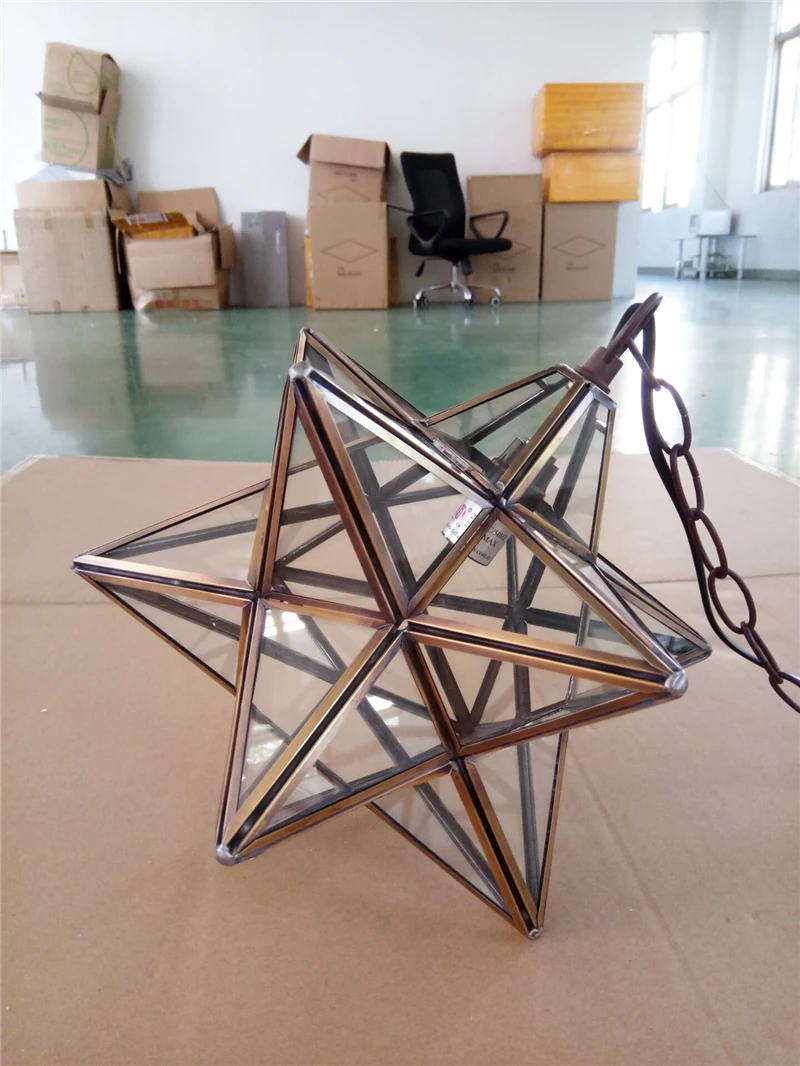 Стеклянный художественный Декор FUMAT подвесной светильник в стиле лофт полиэдр