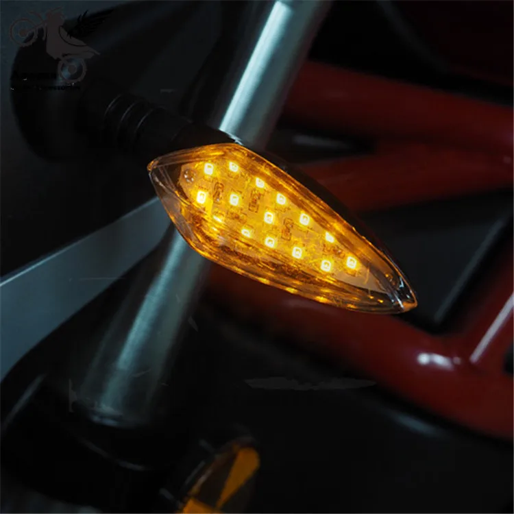 Красочные moto rcycle сигнал поворота светильник rbike светодиодный Универсальный