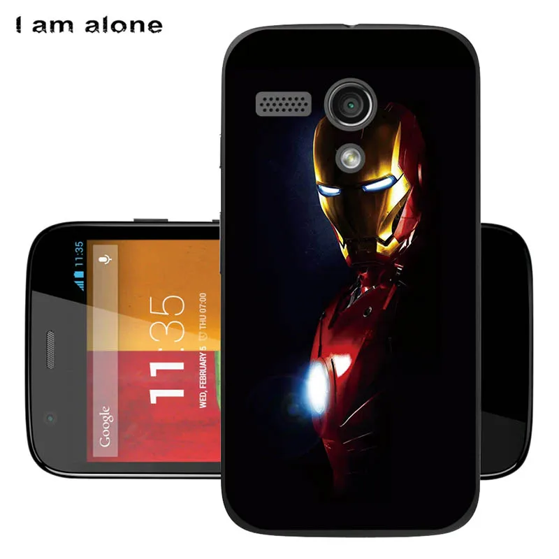 Чехлы для телефонов I am alone для Motorola Moto G XT1032, мягкий ТПУ чехол для мобильного телефона, милые сумки для Motorola Moto G