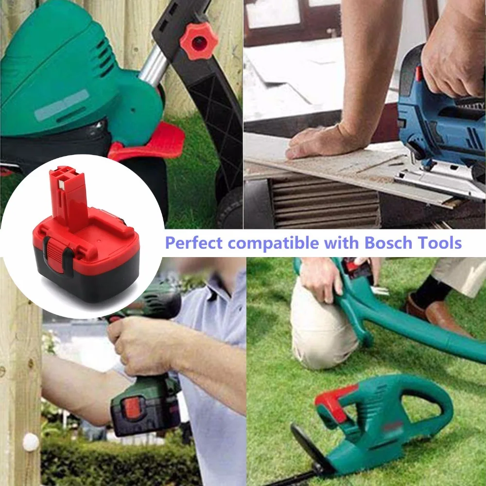 Для BOSCH BAT040 14 4 v 3000mah Сменный никель металлогидридный Аккумулятор для