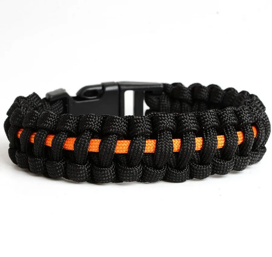 Полиция тонкая синяя линия серия наружный путешествия Кемпинг плетеная