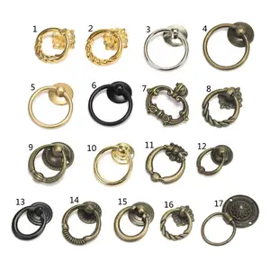 Ручки для дверей шкафа с выдвижными ящиками, ретро-Декор, ручки для антикварной мебели