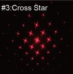 Cross Star SUNKIA мотоцикл для предотвращения столкновений задний мотоциклетный лазерный задний противотуманный светильник тормозной стояночный фонарь Предупреждение для автомобиля - Цвет: Cross Star