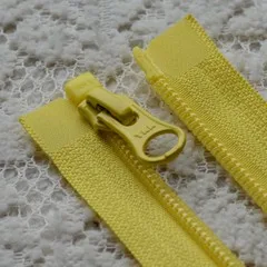 2 шт./партия Длинные YKK молнии нейлоновые катушки молнии черный белый крепеж один открытый конец для спорта на открытом воздухе куртка Швейные аксессуары - Цвет: Цвет: желтый
