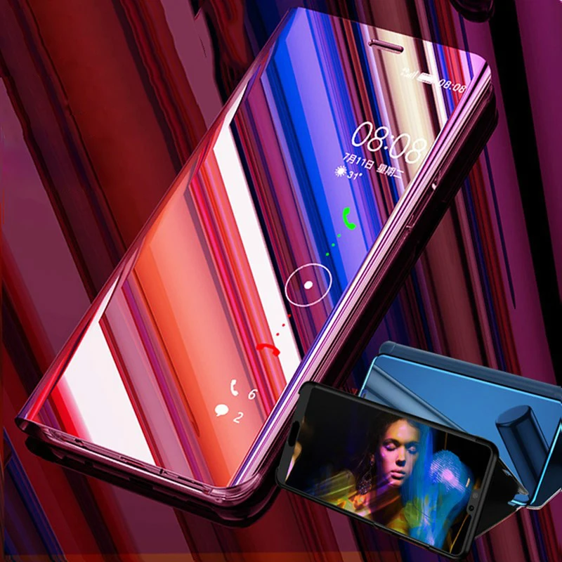 Чехол для Google Pixel 3A XL умный прозрачный зеркальный чехол 3AXL книжка|Бамперы| |