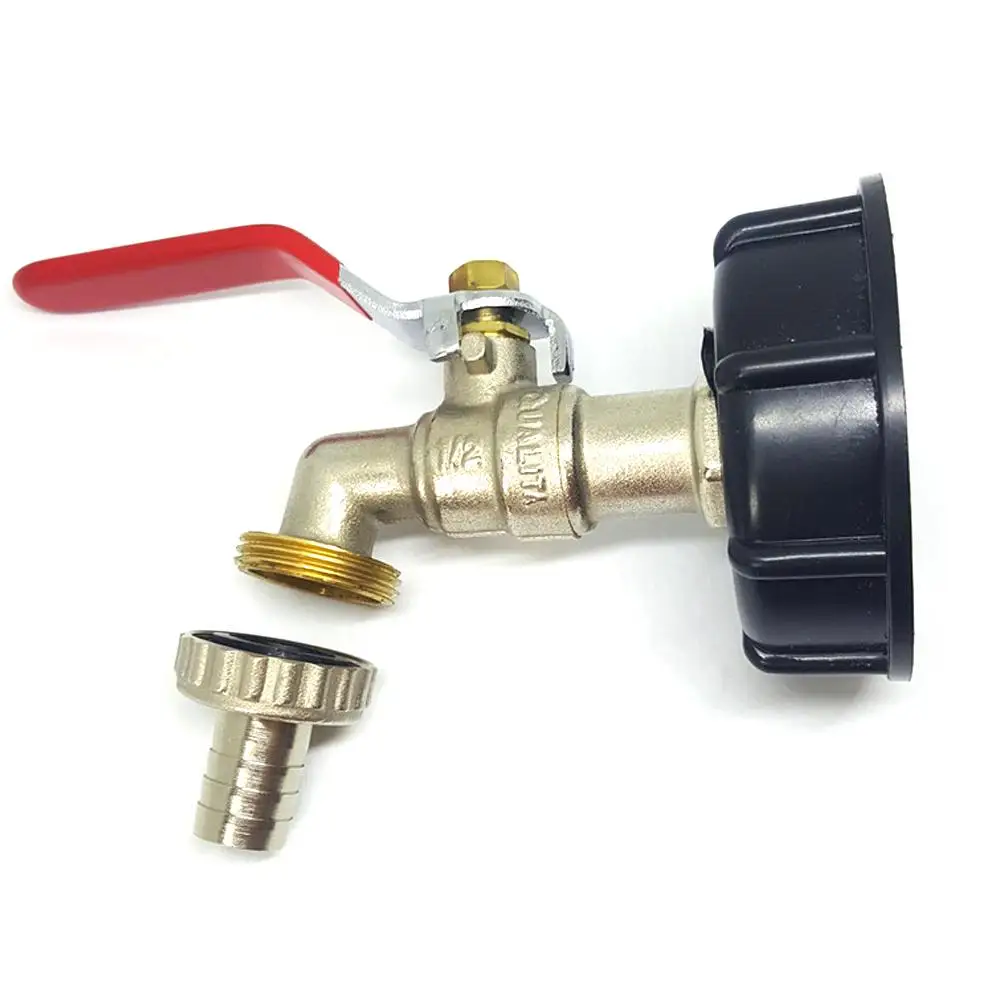 

1/2 Inch Adapter Faucet Wire IBC Tank Adapter Tap Replacement Connector Fitting Valve For Home Connectors For Garden Irrigation