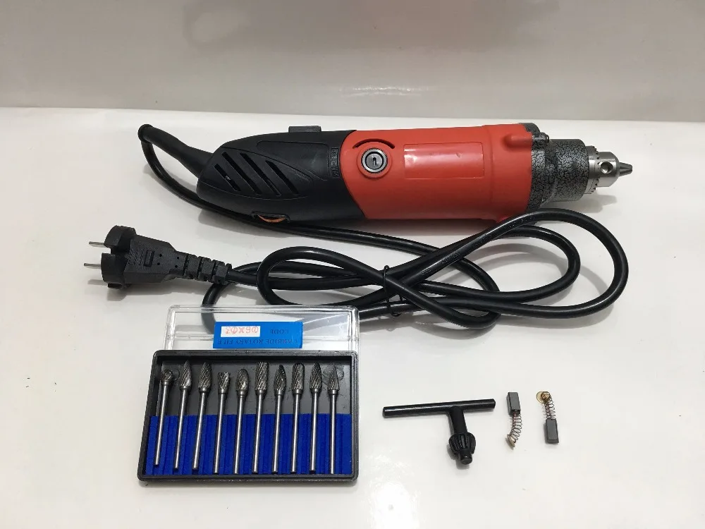 Электрическая мини-ДРЕЛЬ Dremel 180 Вт полировальная машина вращающийся инструмент с