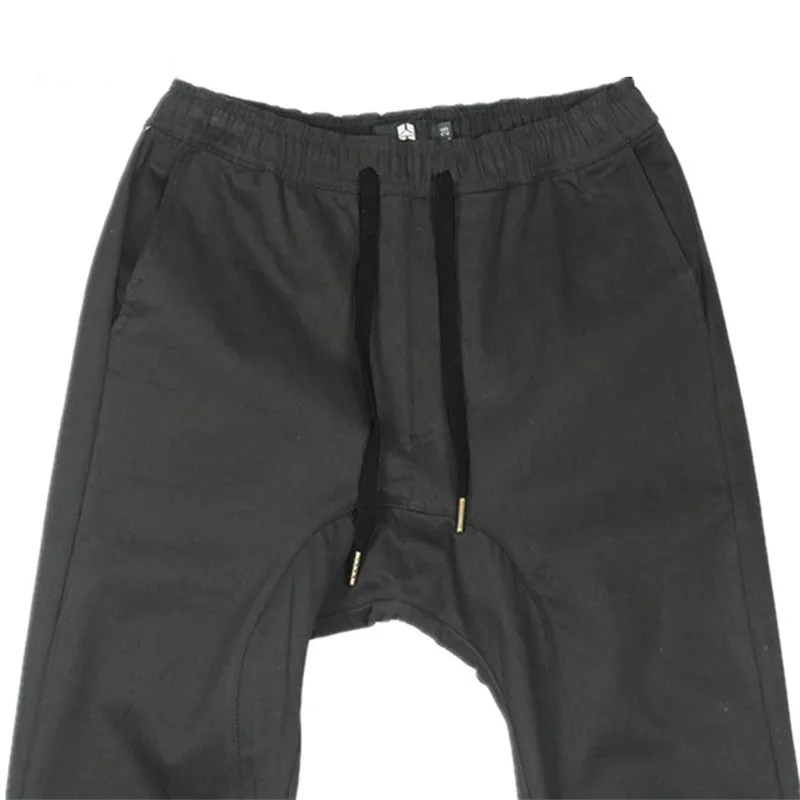 2018 высококачественные брендовые тонкие брюки для мужчин повседневные штаны бега