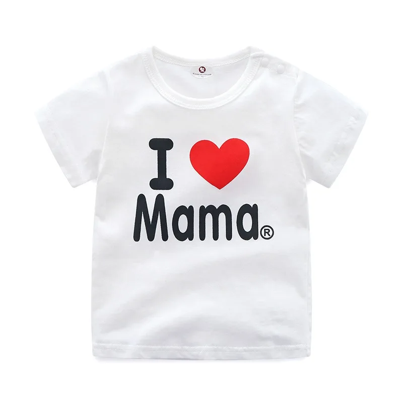 Футболка с коротким рукавом для новорожденных мягкая летняя одежда мальчиков и