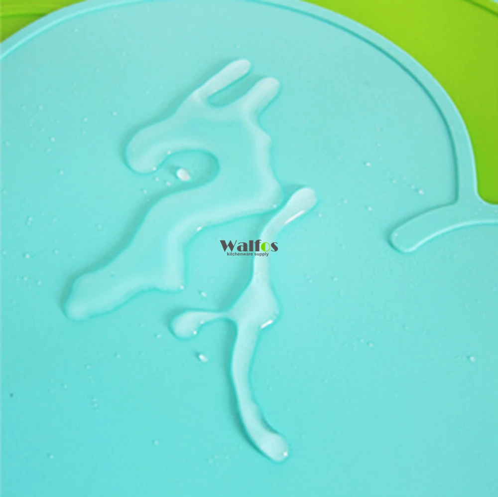 WALFOS 47x27 см FDA силиконовый коврик для столовых приборов детский в форме облаков