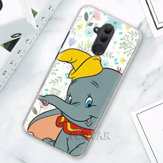 014 Анимация Dumbo план Футляр для телефона для huawei mate 20 Lite mate 10 20 P30 Pro P10 P20 P30 Lite P Smart Plus корпус - Цвет: 014