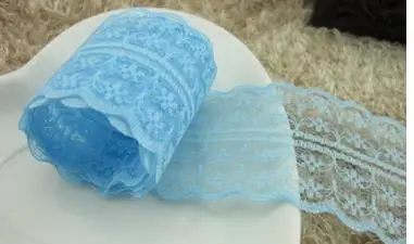 Новинка! красивых кружевных лент, 4,5 см, DIY одежда/аксессуары/цветочные аксессуары горячая распродажа - Цвет: Черный