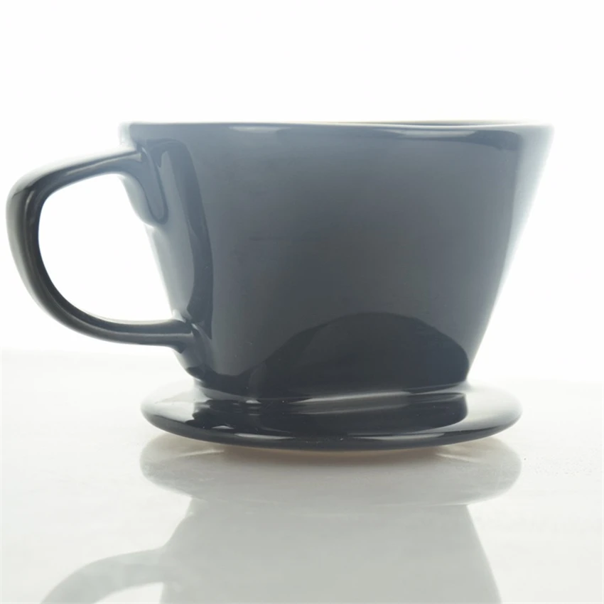 Новое поступление эспрессо чашка-фильтр для кофе керамическая оригами Налейте кофе с подставкой Воронка капельница аксессуары для кофе