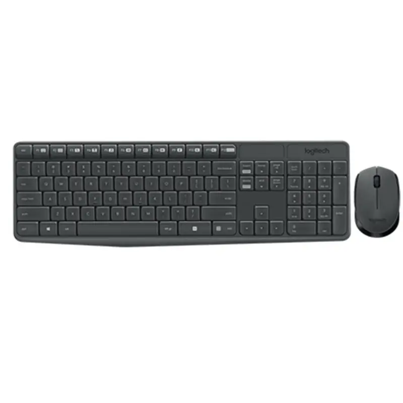 Комплект беспроводной мыши и клавиатуры Logitech MK235 | Компьютеры офис