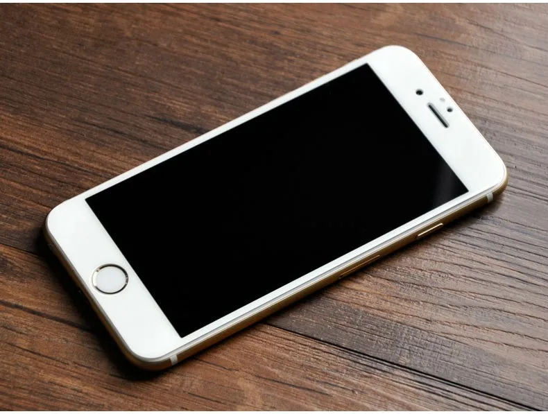 Для iphone 7 6S 3D изогнутые края полное покрытие Закаленное стекло Защитная пленка