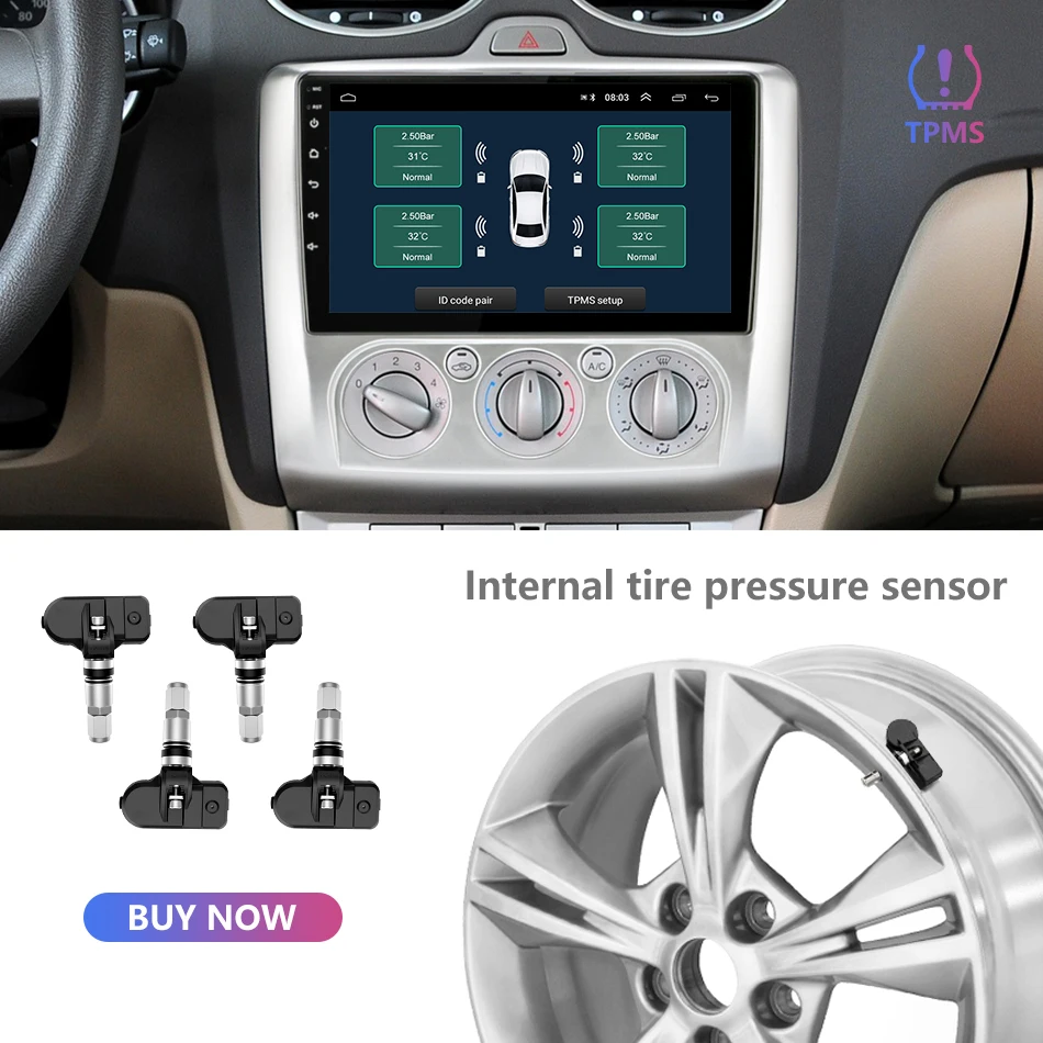 JMCQ " 2 Din 4G wifi Автомагнитола для Ford Focus Exi MT AT 2004-2011 мультимедийный плеер четырехъядерный Android 8,1 gps навигация