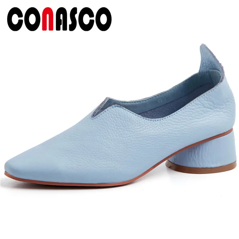 CONASCO/новые женские туфли-лодочки классического дизайна высокое качество