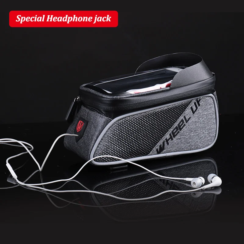 Велосипедная сумка для телефона с сенсорным экраном водонепроницаемая