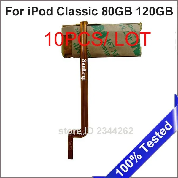 10PCS/LOT  For iPod Classic 80GB 120GB  Battery Replacement 580mAh 3.7V Li-polymer Battery