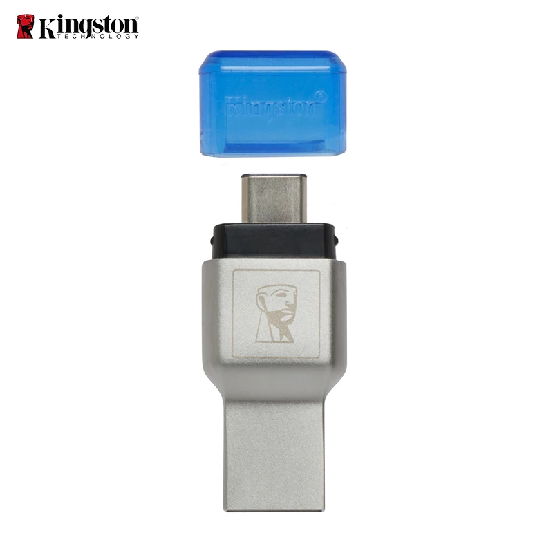 Kingston FCR-ML3C высокоскоростной USB3.1 тип-c TF карта двойной интерфейс карты micro sd кард-ридер