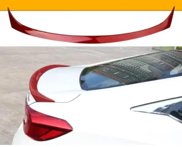 Краска автомобильный спойлер для заднего крыла багажника 18 19 Honda Accord 2018 2019 10th от ems