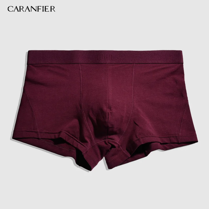 CARANFIER Мужское нижнее белье 6 шт. эластичные хлопок длинные высокое качество