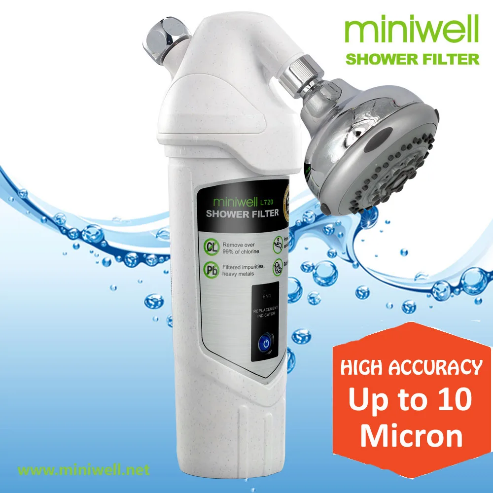 

chlorine water filtration system L720-H with chrome shower head