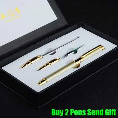 Gold Card Packing Упаковка коробки брендовая шариковая ручка роскошная коробка упаковки Руководящий работник быстрое письмо перо Yong Sheng 1132 - Цвет: Gold Card Packing