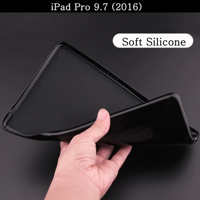 For iPad Pro 9.7 Чехол для планшета для Apple iPad Pro 9,7 10,5, защитный чехол из искусственной кожи, мягкий силиконовый чехол-подставка для iPad Pro 11 - Цвет: For iPad Pro 9.7