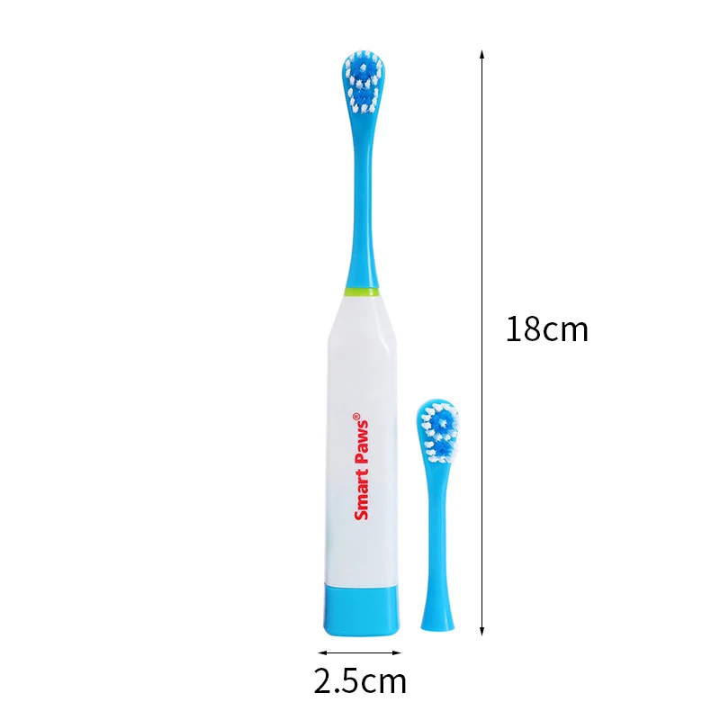 DIDIHOU 1 шт. электрическая зубная щетка для собаки кошка собака мягкая меховая с