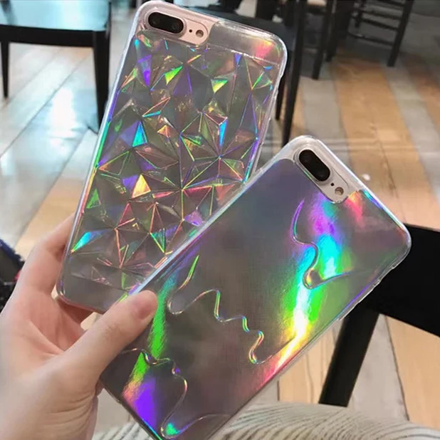 Для iPhone7 iphone 7 ip7 4 ''модный стиль 3D Алмазный Радужный цвет и мороженое