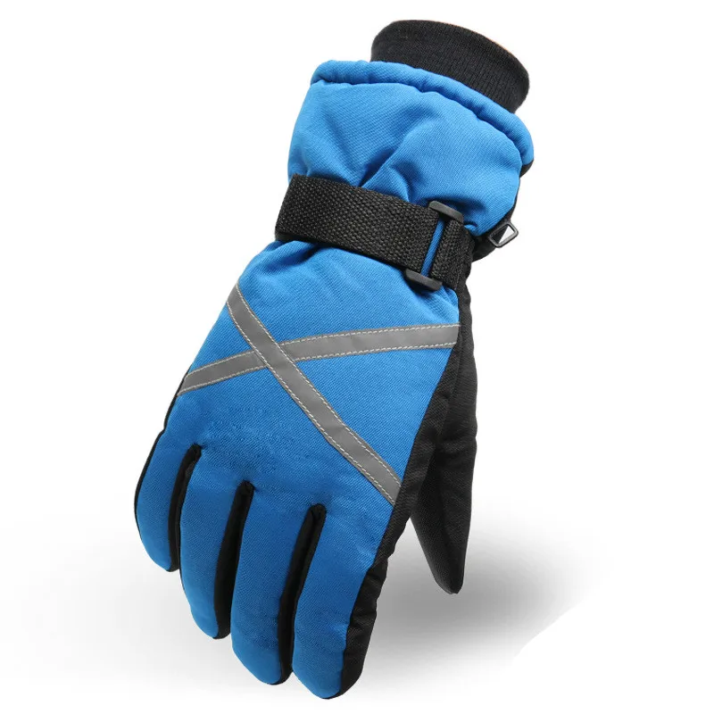 Новые зимние мужские утепленные ветрозащитные теплые лыжные перчатки уличные