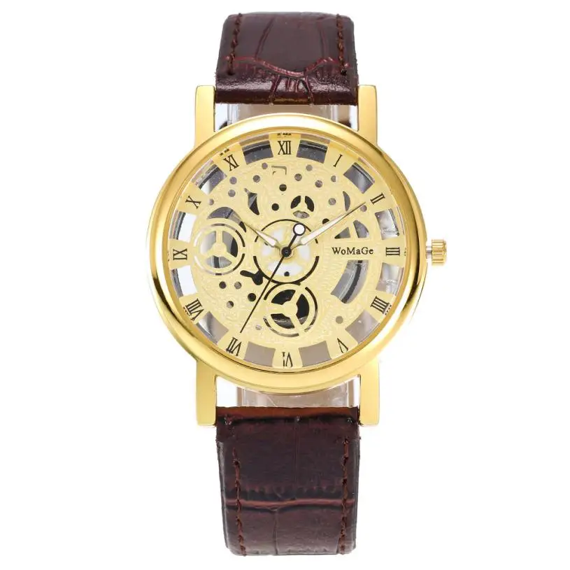 Высококачественные модные мужские часы кварцевые для путешествий роскошные